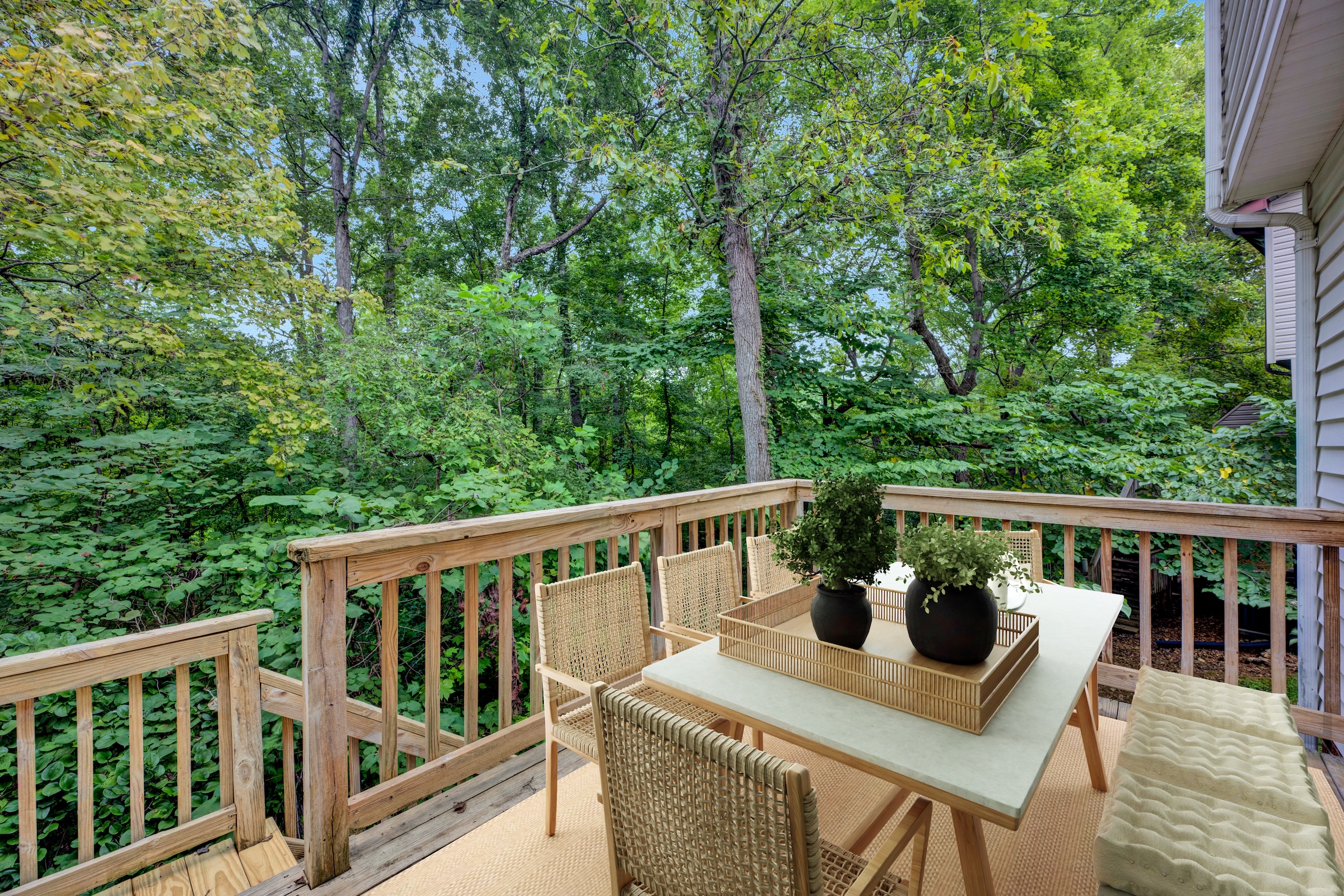 Balcony view of Oak Ridge Apartments